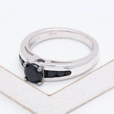 TUCSON AT NIGHT RING IN STERLING SILVER by EQUALLI.COM