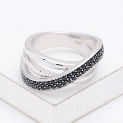 BERKELEY AT NIGHT RING IN STERLING SILVER by EQUALLI.COM