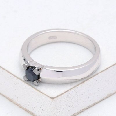 VANCOUVER AT NIGHT RING IN STERLING SILVER by EQUALLI.COM