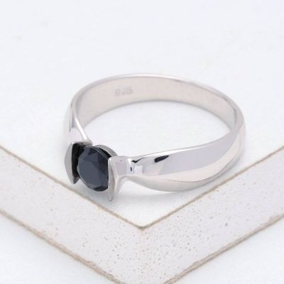 VIENNA AT NIGHT RING IN STERLING SILVER by EQUALLI.COM