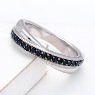 ZURICH AT NIGHT RING IN STERLING SILVER by EQUALLI.COM
