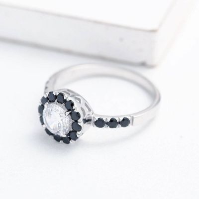 MARDI GRAS RING IN STERLING SILVER by EQUALLI.COM