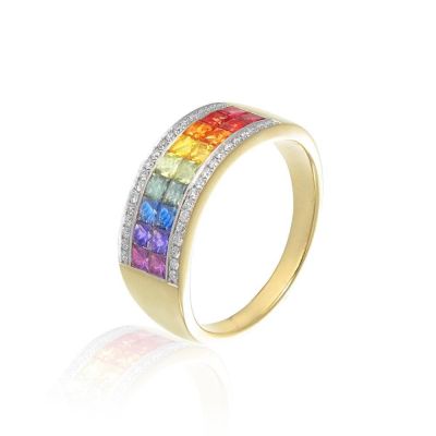 SOHO RING IN 14K GOLD by EQUALLI.COM