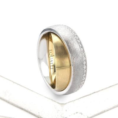 DIONYSUS ENGAGEMENT RING IN 14K GOLD WITH DIAMOND by Equalli.com