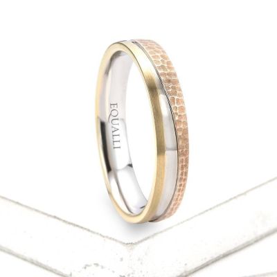 POSEIDON ENGAGEMENT RING IN 14K GOLD by Equalli.com