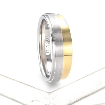 ZEUS ENGAGEMENT RING IN 14K GOLD by Equalli.com