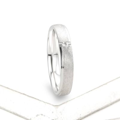 SIPROITES ENGAGEMENT RING IN 14K GOLD WITH DIAMOND by Equalli.com