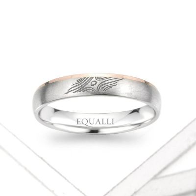 CHARITES ENGAGEMENT RING IN 14K GOLD by Equalli.com