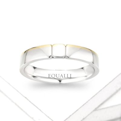 EILEITHYIA ENGAGEMENT RING IN 14K GOLD by Equalli.com