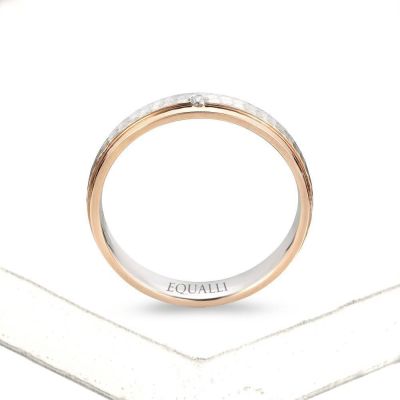 ENAREE ENGAGEMENT RING IN 14K GOLD WITH DIAMOND by Equalli.com