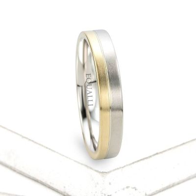 ARES ENGAGEMENT RING IN 14K GOLD by Equalli.com