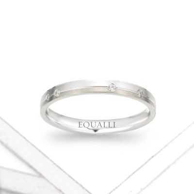 ARIADNE ENGAGEMENT RING IN 14K GOLD WITH DIAMOND by Equalli.com