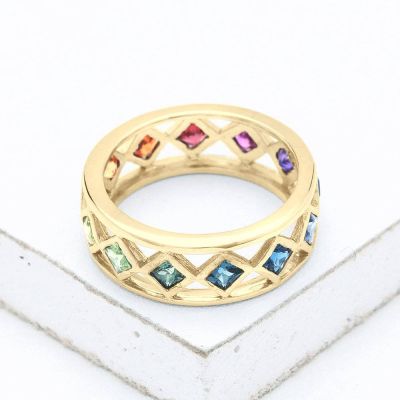 ST.LOUIS RING IN 14K GOLD by EQUALLI.COM