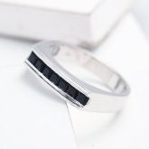 SAO PAULO RING AT NIGHT IN STERLING SILVER by EQUALLI.COM