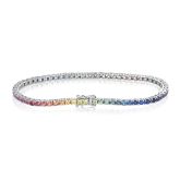 MONTREAL BRACELET 5.5 CT IN STERLING SILVER by EQUALLI.COM