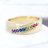 MEXICO RING IN 14K GOLD by EQUALLI.COM