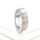 NARCISSUS ENGAGEMENT RING IN 14K GOLD WITH DIAMOND by Equalli.com