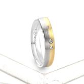 BRANCHUS ENGAGEMENT RING IN 14K GOLD WITH DIAMOND by Equalli.com