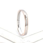 SILVANUS ENGAGEMENT RING IN 14K GOLD WITH DIAMOND by Equalli.com