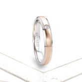 CALLISTO ENGAGEMENT RING IN 14K GOLD WITH DIAMOND by Equalli.com