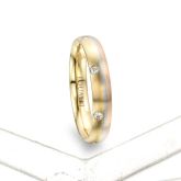 APHRODITE ENGAGEMENT RING IN 14K GOLD WITH DIAMOND by Equalli.com