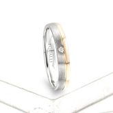 POTHOS ENGAGEMENT RING IN 14K GOLD WITH DIAMOND by Equalli.com